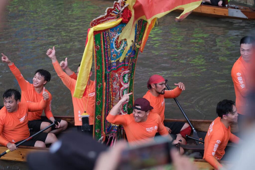 2026 Dragon Boat Festival race schedule at Diejiao Foshan featuring the four bend course layout