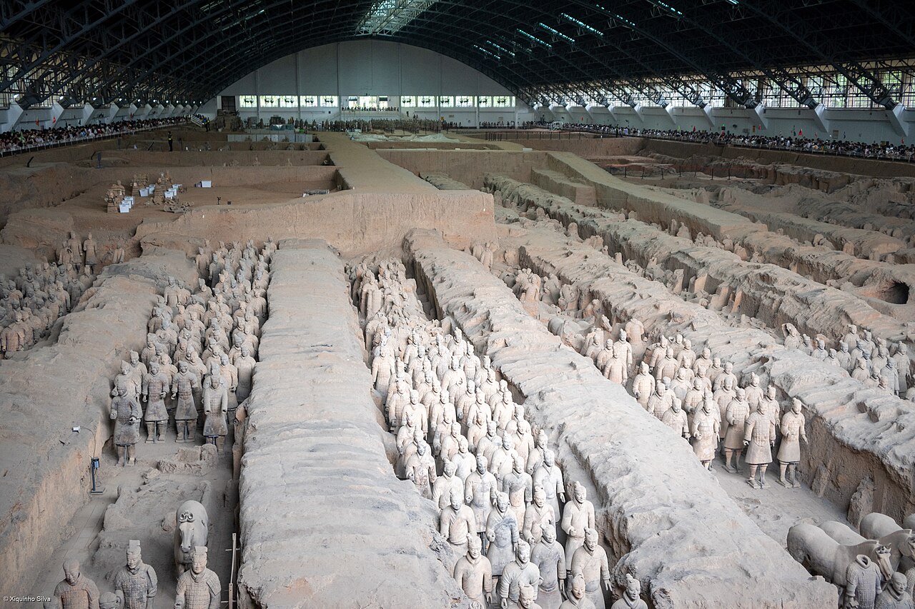 Terracotta Warriors Xi'an - ancient army excavation pit 1