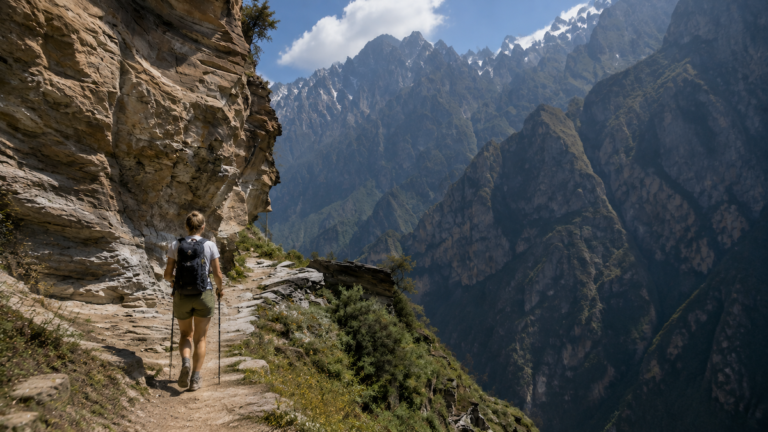 Tiger Leaping Gorge 2 Day Trek: Cliffs & Alpine Meadow